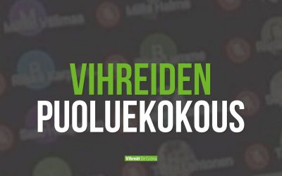 Vihreiden puoluekokous 19.–20.9.2020