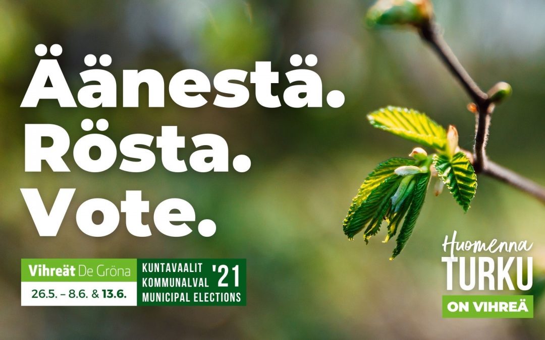Äänestä, Rösta, Vote!