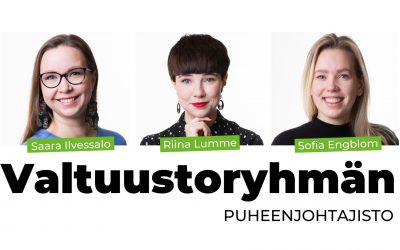 Turun vihreä valtuustoryhmä valitsi puheenjohtajistonsa