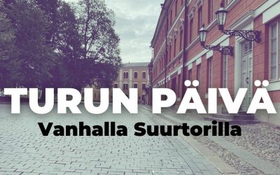 Vihreät Vanhalla Suurtorilla Turun päivänä su 19.9.